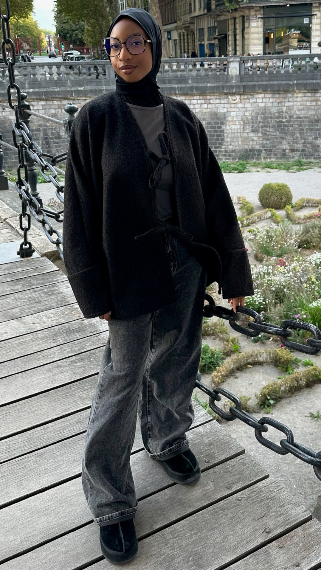 Gilet SB à nœud - noir