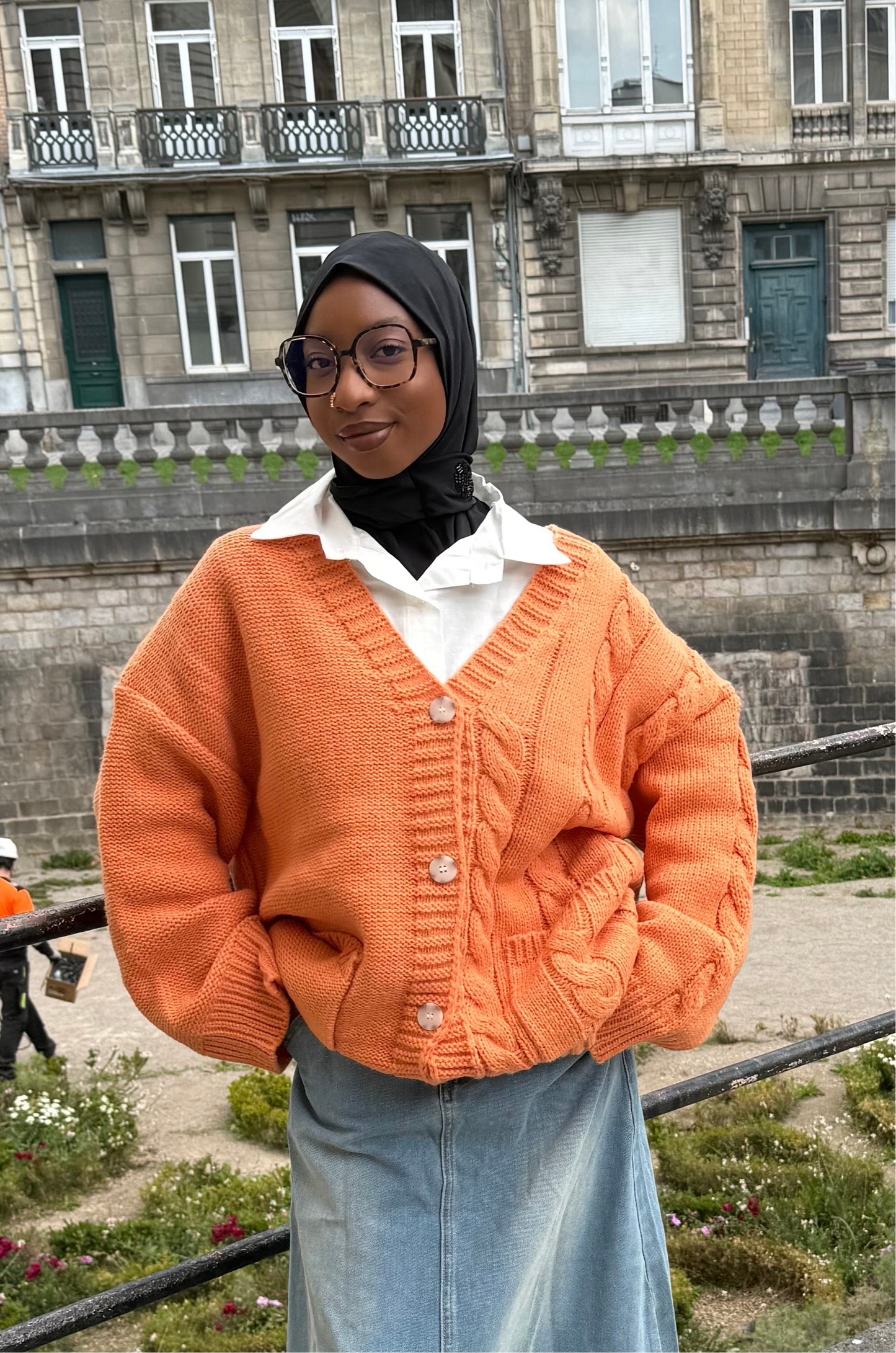 Cardigan - Corail Doux