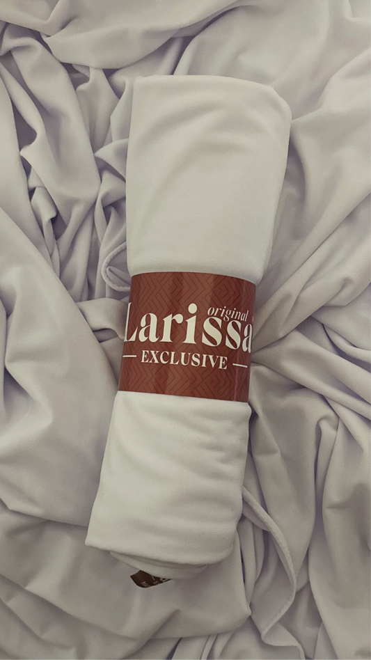 Hijab Jersey Premium de Luxe - blanc