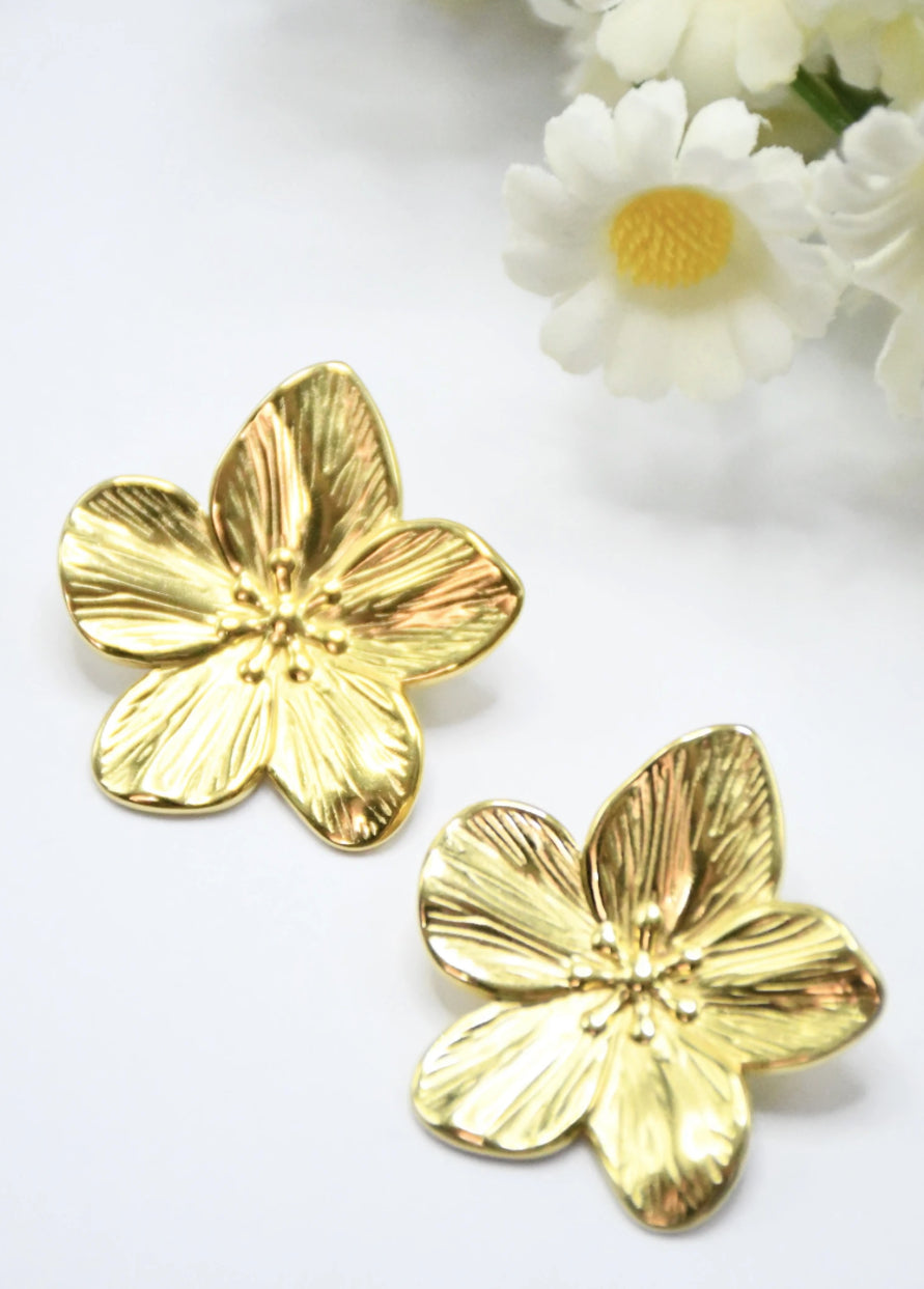 Boucles d’oreilles Pétale Sauvage