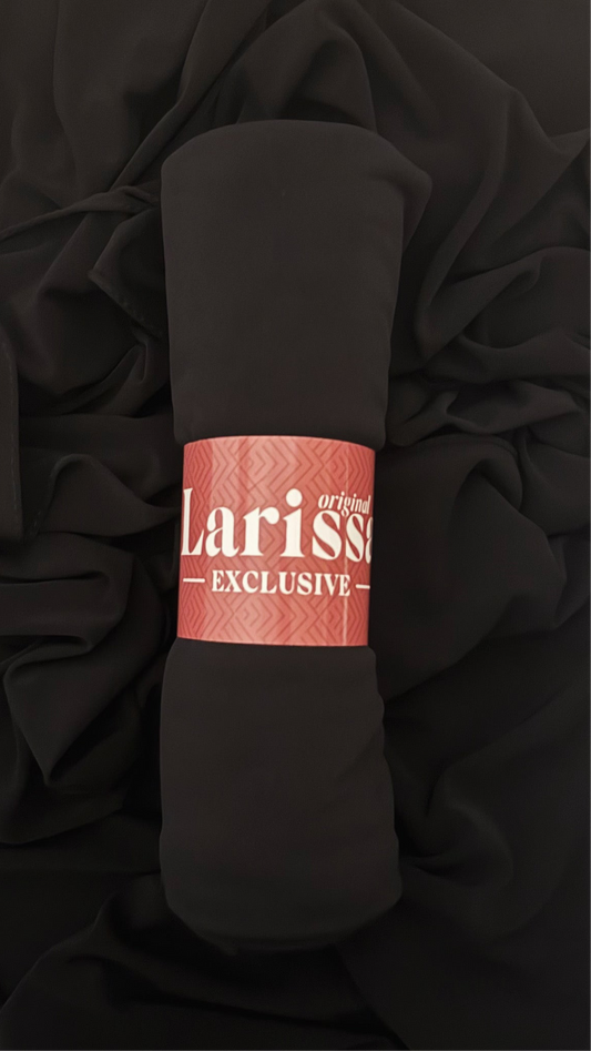 Hijab Jersey Premium de Luxe - noir