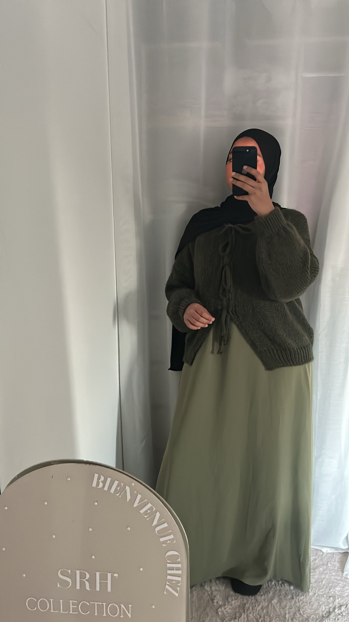 Gilet FLB à nœud - vert kaki