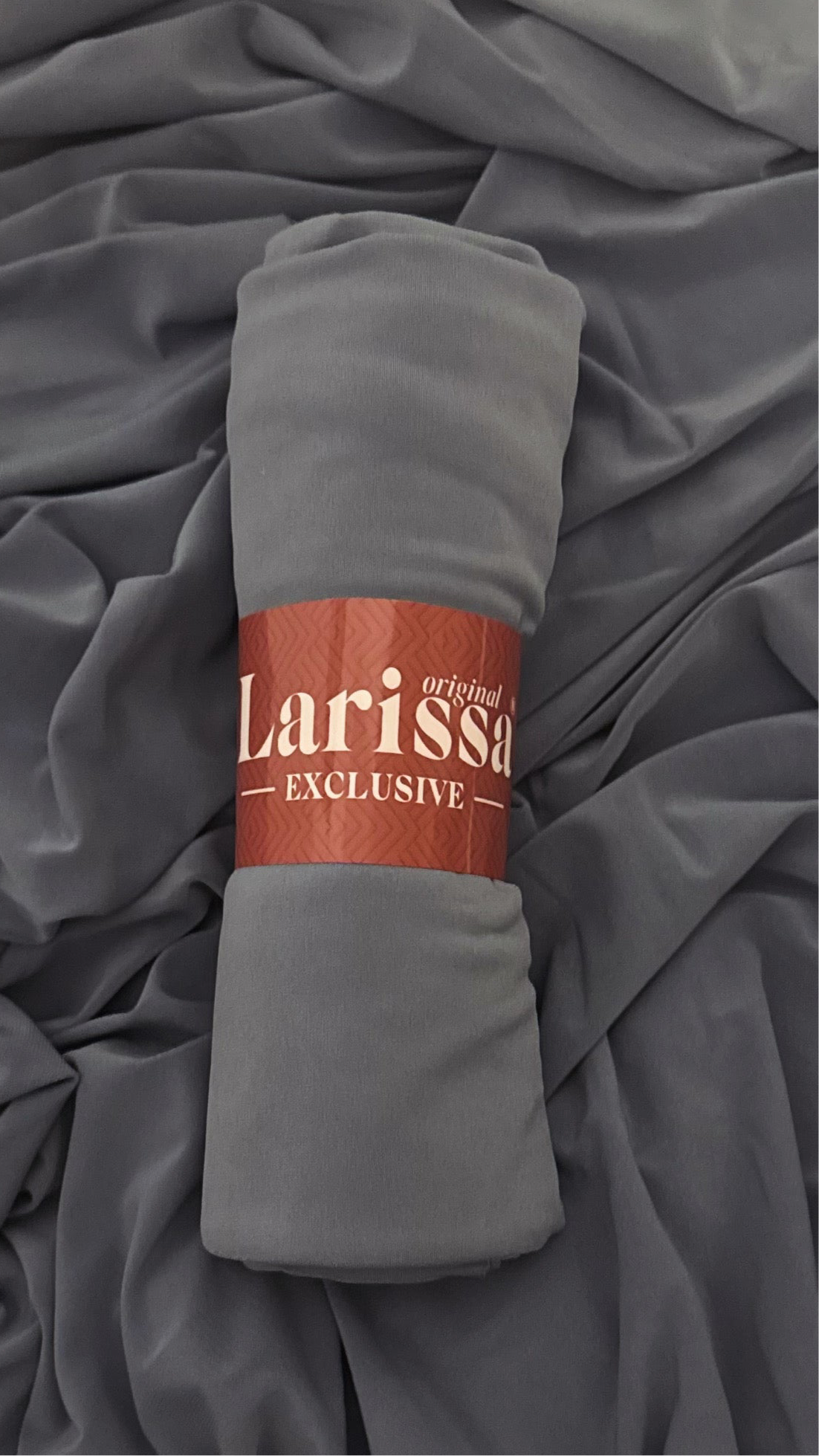 Hijab Jersey Premium de Luxe - bleu jean