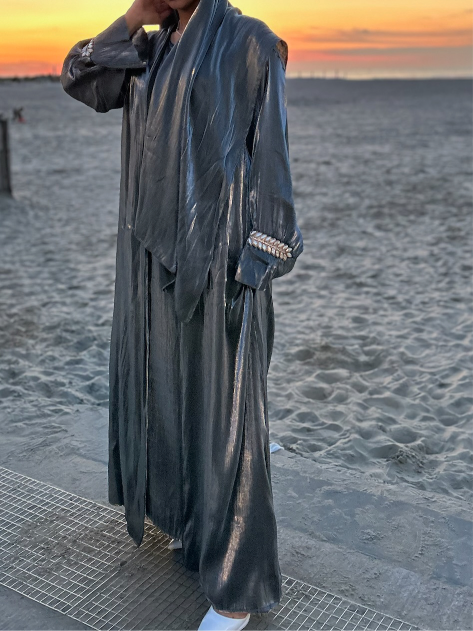 Abaya Agafay - grise