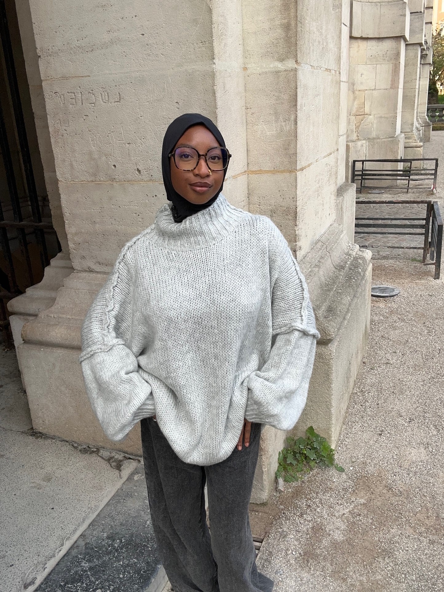 Pull Nyla - Nuage Gris