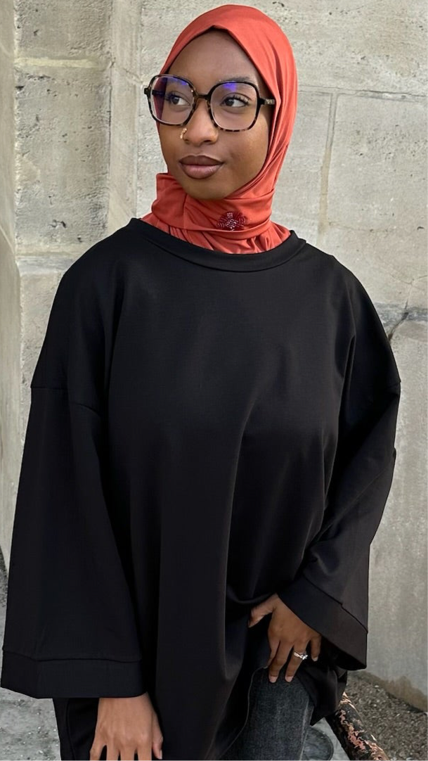 Cagoule Jersey Premium - terre cuivrée