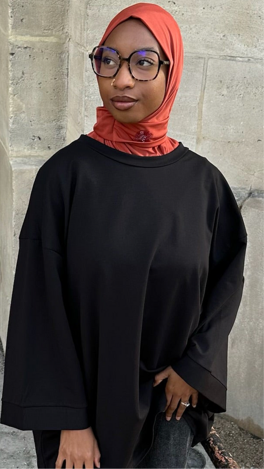 Cagoule Jersey Premium - terre cuivrée