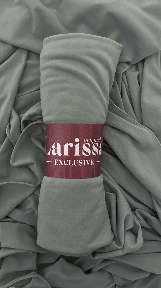 Hijab Jersey Premium de Luxe - vert d’eau