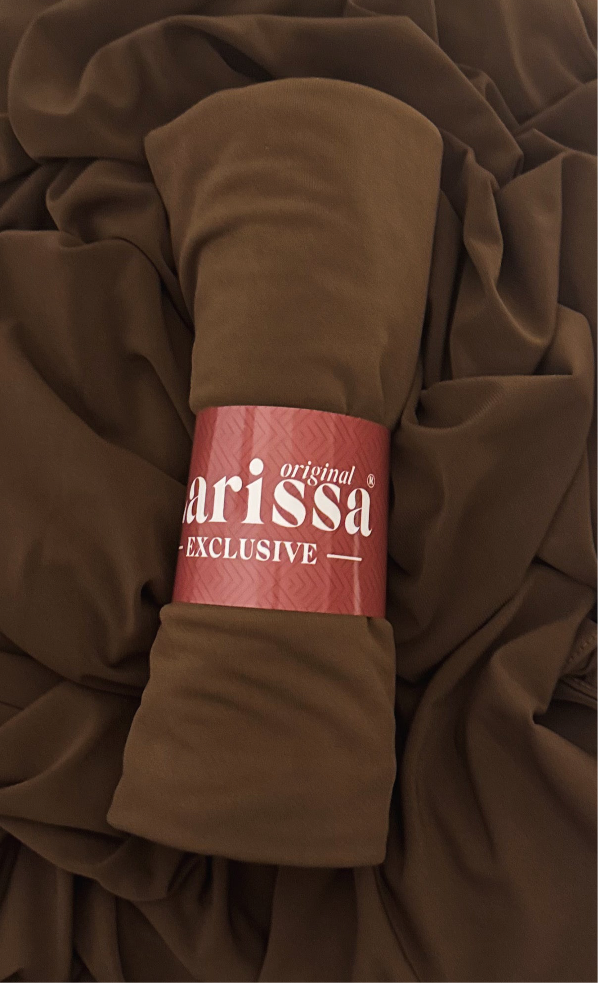 Hijab Jersey Premium de Luxe - marron terre