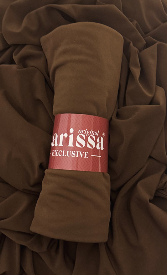 Hijab Jersey Premium de Luxe - marron terre