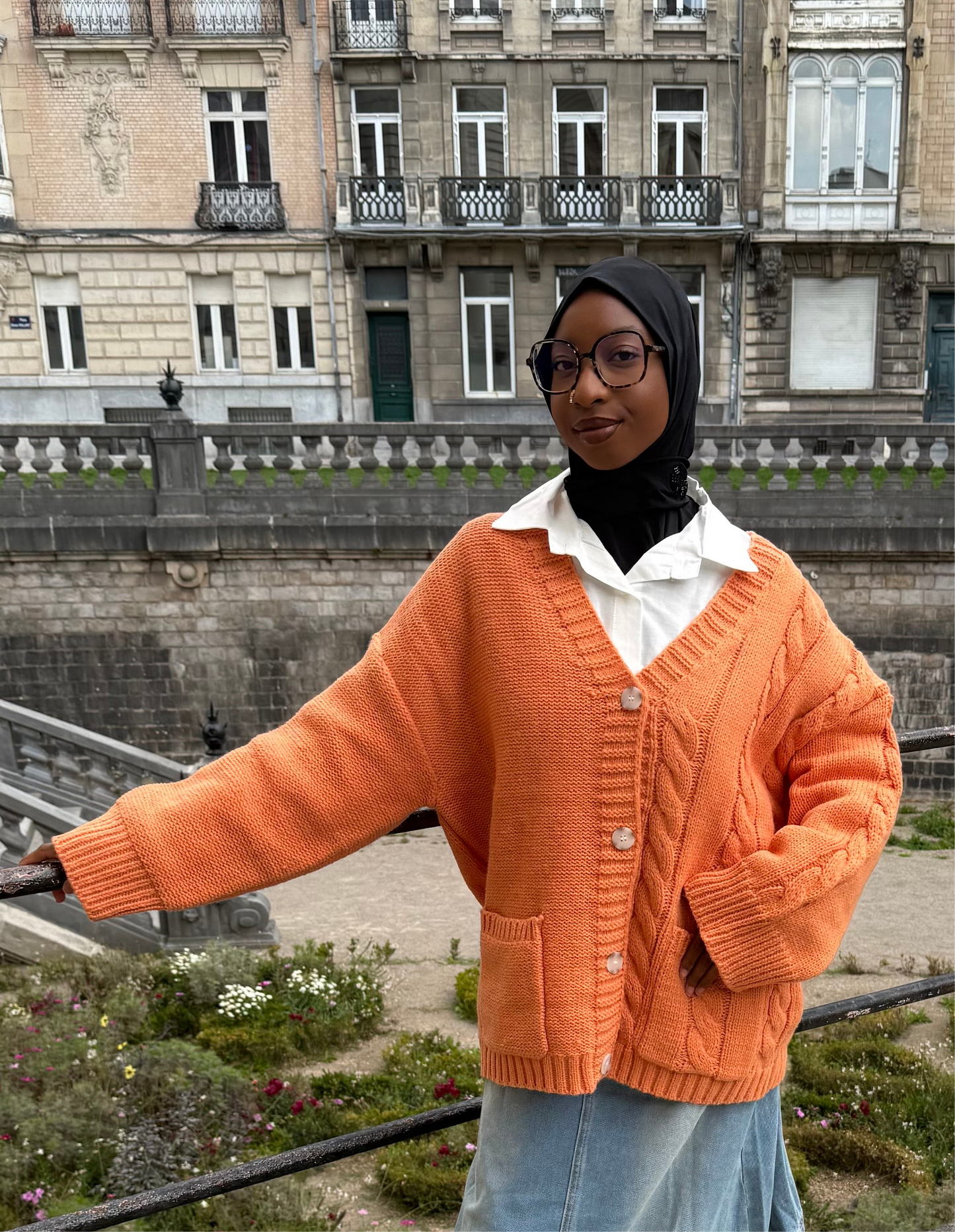 Cardigan - Corail Doux