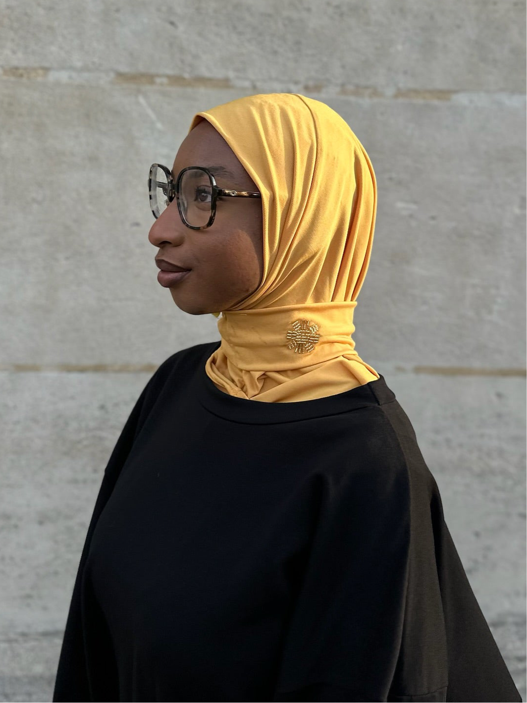 Cagoule Jersey Premium - moutarde dorée