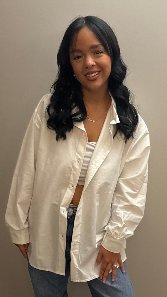 Chemise simple - blanche