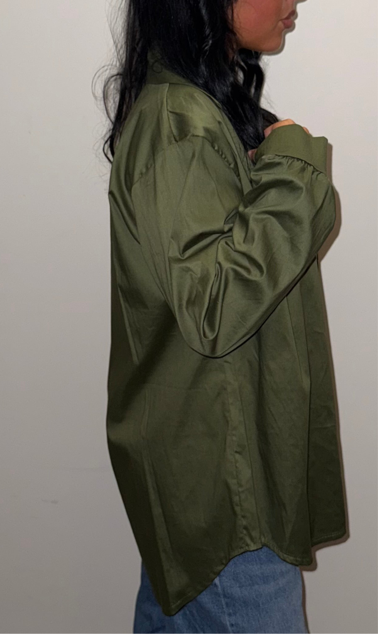 Chemise simple - vert kaki