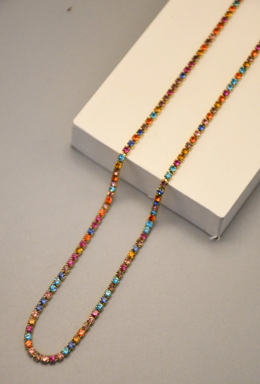 Collier Color Diamond fin