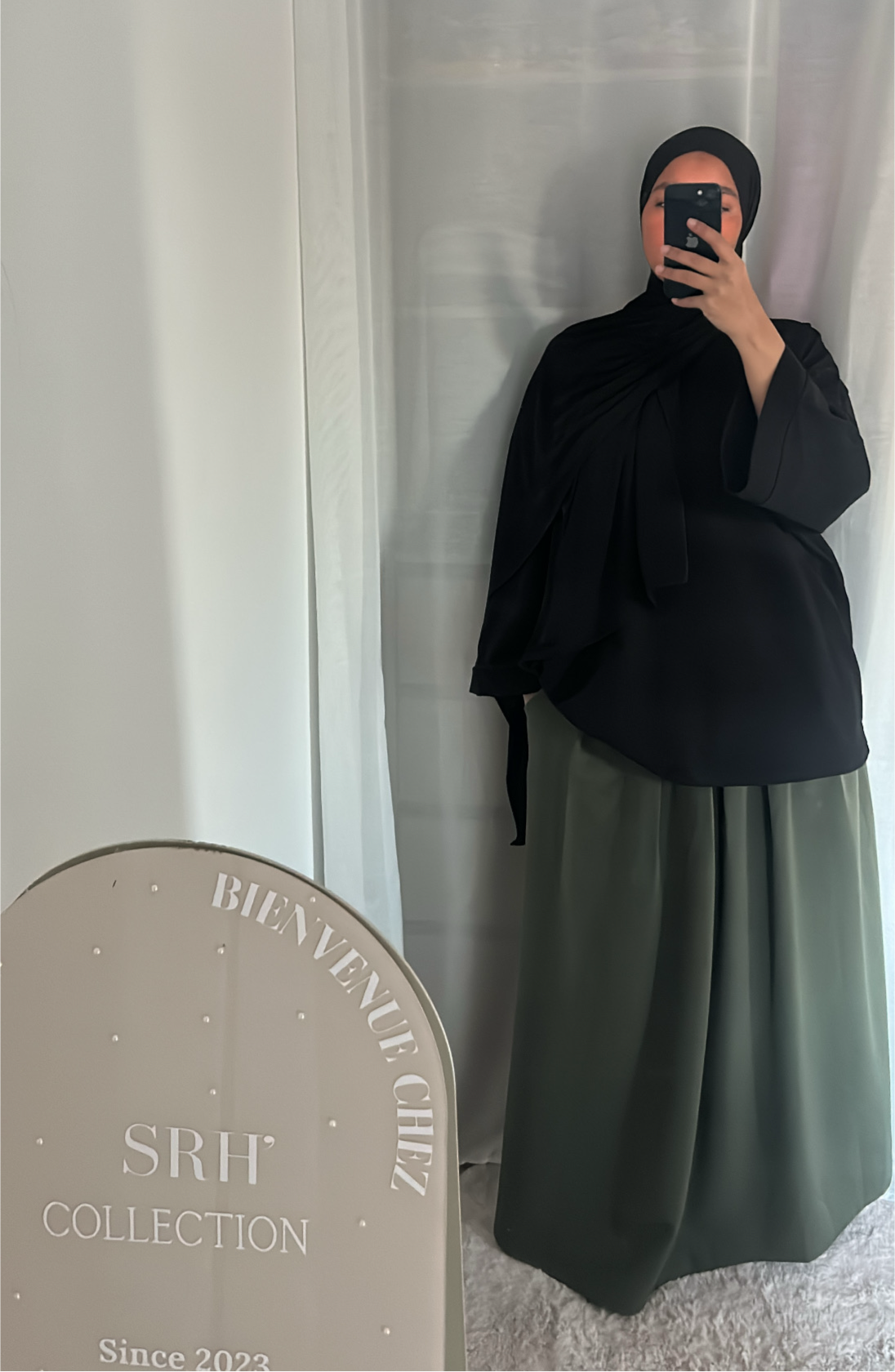 Basic Jupe - vert kaki
