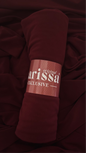 Hijab Jersey Premium de Luxe - rouge bordeaux