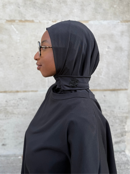 Cagoule Jersey Premium - noir intense