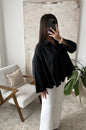 Chemise Oversize - noir