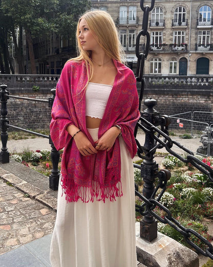 Pashmina - Fushia Royale