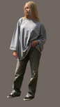 Basic T-shirt - gris