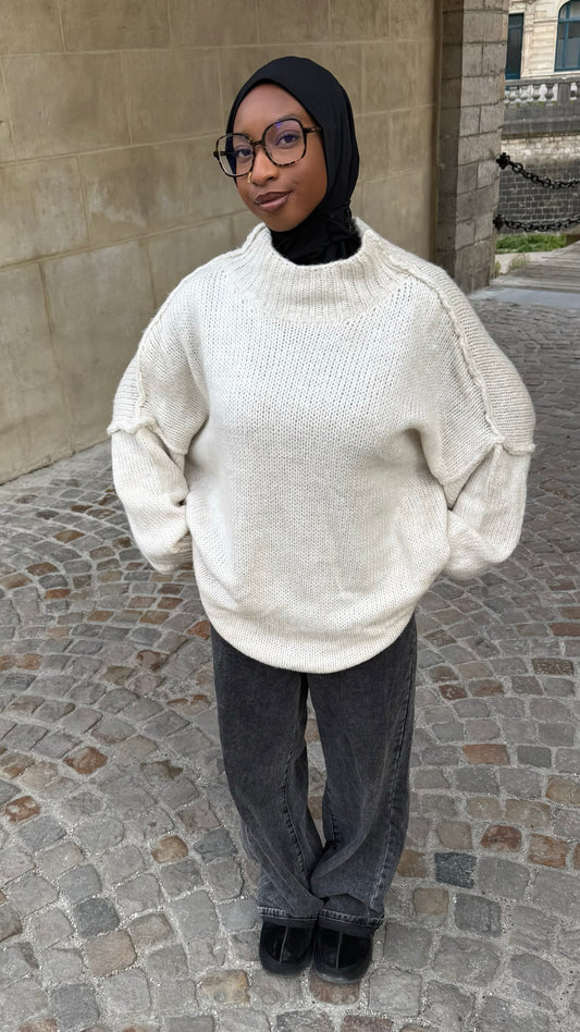 Pull Nyla - Beige Nude