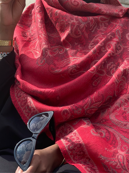Pashmina - Cerise Intense