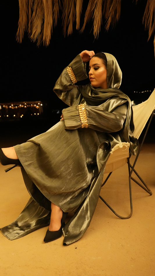 Abaya Agafay - grise