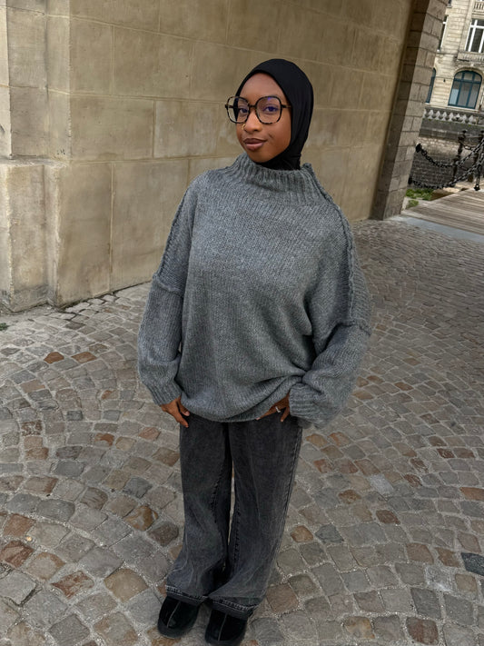 Pull Nyla - Grey Storm
