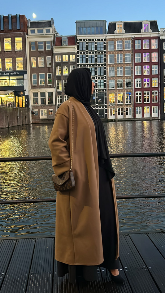 Manteau kimono - cannelle