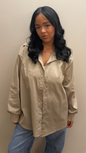 Chemise simple - taupe beige