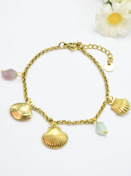 Bracelet Coquillages d’Or