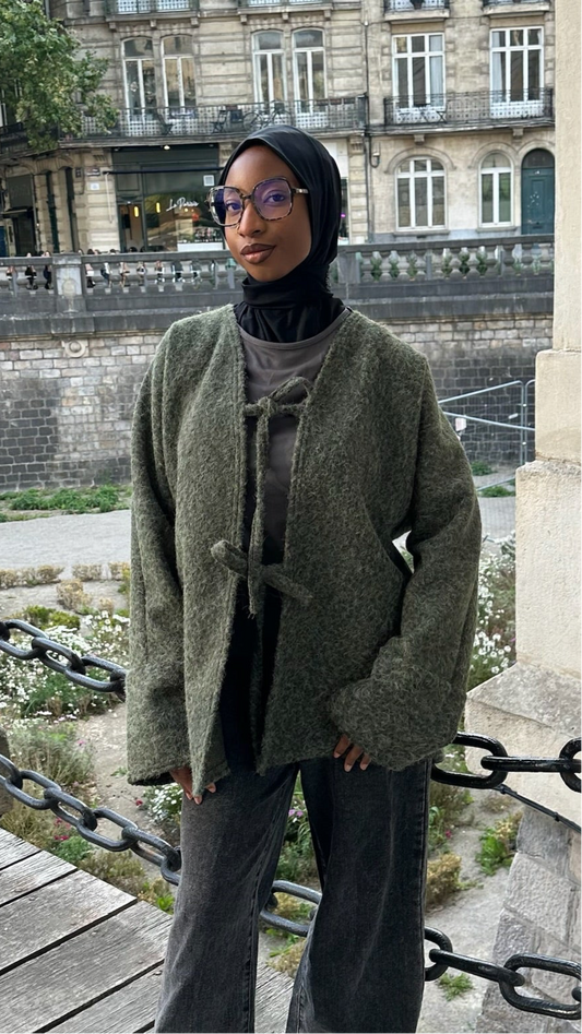 Gilet SB à nœud - vert kaki