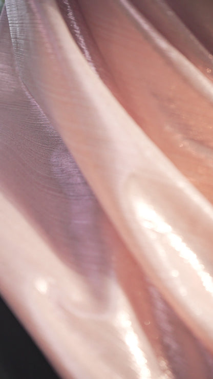 Voile réversible à paillettes - Pink